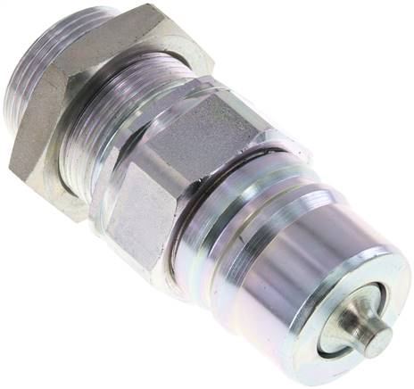 Schott-Steckkupplung ISO7241-1A, Stecker Baugr.6, 28 L (M36x2)
