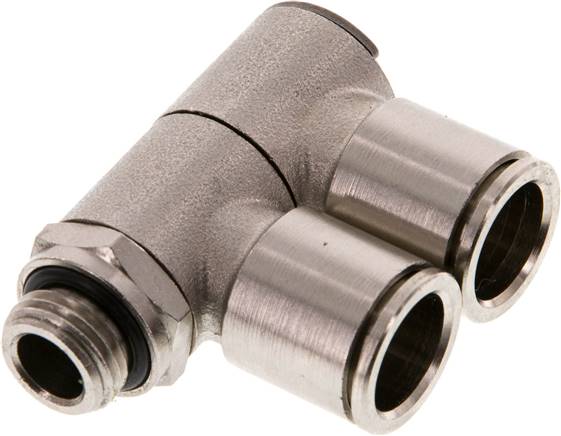 Steck-Mehrfachverteiler, 2-fach G 1/4"-12mm, IQS-MSV (Standard)
