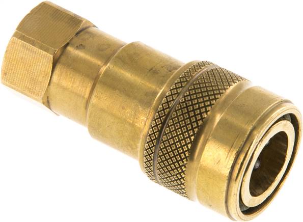 Hydraulikkupplung ISO 7241-1B, Muffe, G 1/8"(IG),Messing