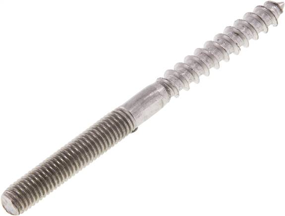 Stockschraube M 8x100, Edelstahl A2