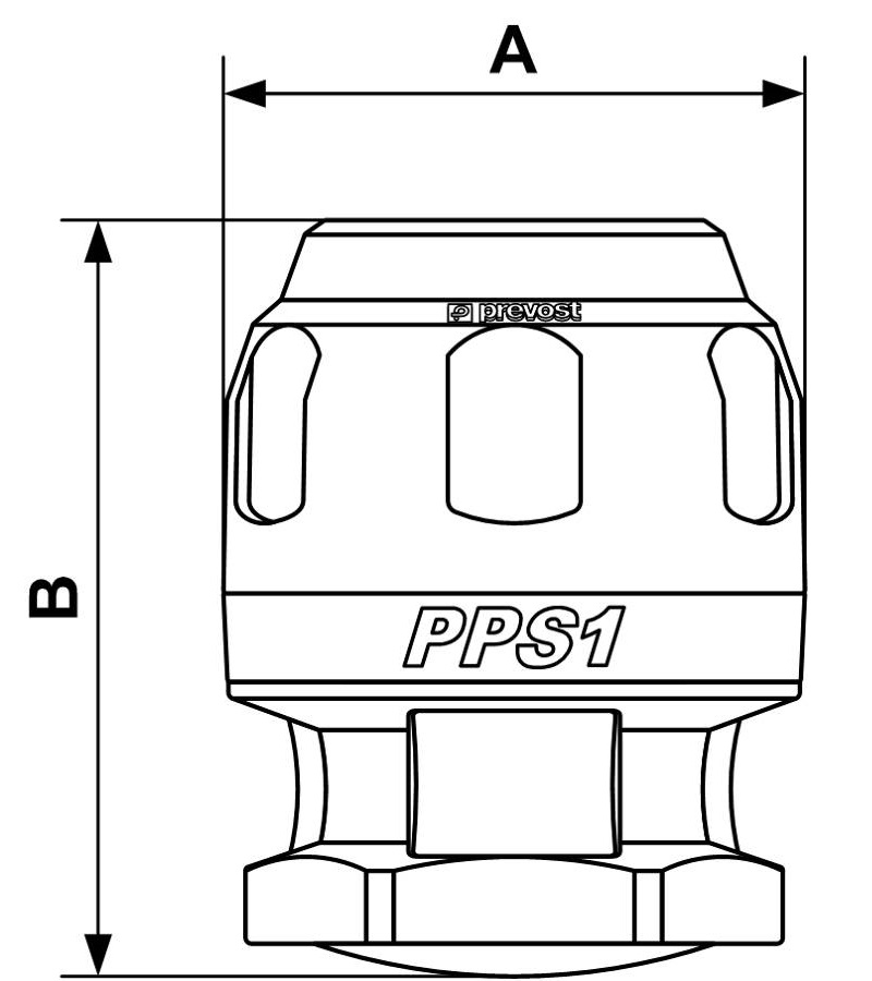 PREVOST-BLINDSTOPFEN für Rohr mit außen-Ø = 20