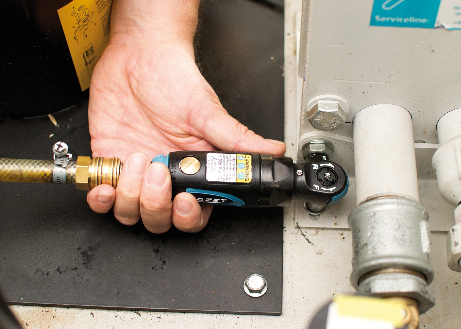 HAZET Mini Ratschenschrauber 9021P-2