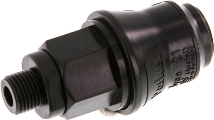 Schnellkupplung (NW5) G 1/8", POM (AG)