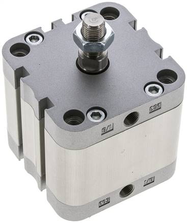 ISO 21287-Zylinder, doppeltw., Kolben 63mm, Hub 25mm, Kolbenstange AG