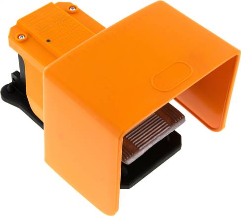 5/2-Wege-Fußventil, G 1/4", Federrückstellung, verstärkt