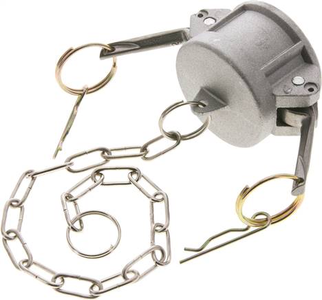 Kamlock-Verschlusskappe (DC) 1-1/2", Aluminium