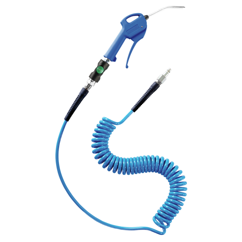 Prevost Blaspistolen-Set 6,5 x 10 mm - 8 m  mit Sicherheits-Schnellkupplung und zwei Stecknippeln ESI 07 EU