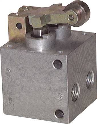 5/2-Wege Endschalter mit Rolle, G 1/4"