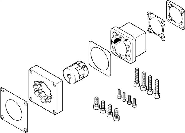 FESTO EAMM-A-D32-67A-S1 (2256397) Axialbausatz