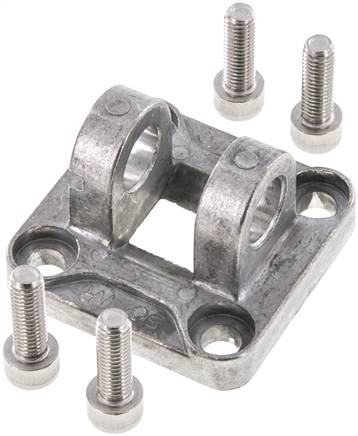 ISO 15552-Gabelschwenkbefestigung 50 mm, Aluminium