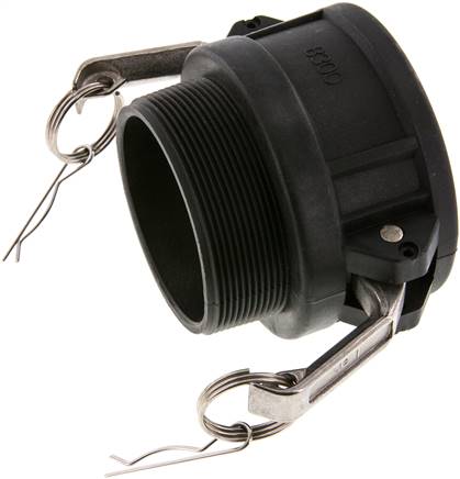 Kamlock-Kupplung (B) R 3"(AG), Polypropylen