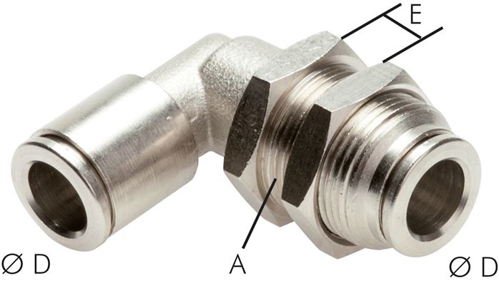 Winkel-Schott-Steckanschluss 12mm, IQS-MSV (Standard)