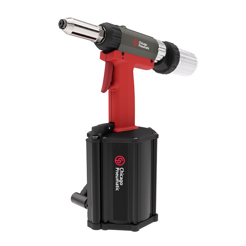 Chicago Pneumatic Druckluft Nietpistole, Stahl-Blindniete bis zu 6,4 mm und BULB-Niete bis zu 7,8 mm