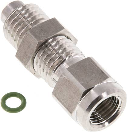 Manometeranschluss M 16x2 (AG) - G 1/4", 1.4571