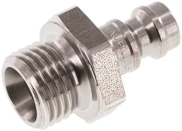 Kupplungsstecker (NW5) G 1/4"(AG), Edelstahl