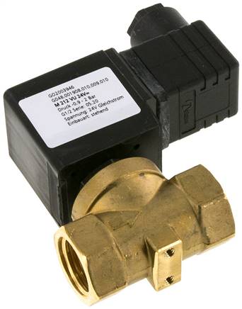 2/2-Wege Vakuumventil (NC), G 1/2", -0,9 bis 2bar, 24 V=