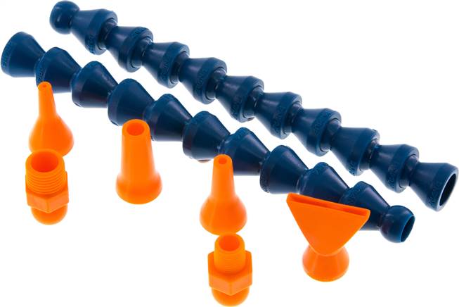 Gelenkschlauch, 1/4", Set: 2 Gelenkschlauchstücke: 2 x 140 mm=280 mm (2 x 10 Module)