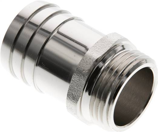 Gewindetülle G 1"-32 (1-1/4")mm, Messing vernickelt
