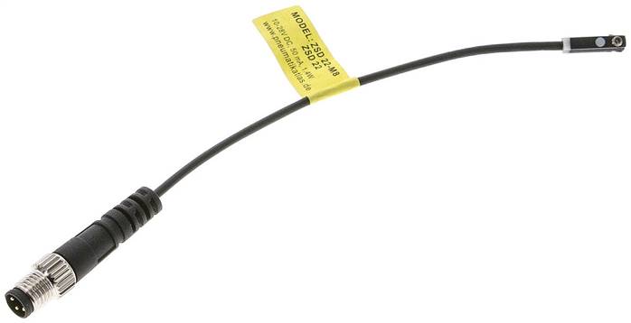 Zylinderschalter, 2-Leiter Solid-State Sensor, rote LED Typ ZSD 22-M8