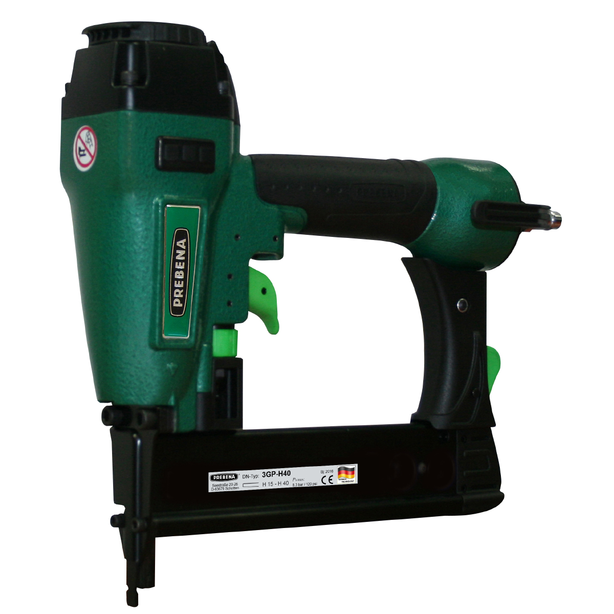 Prebena Druckluftnagler 3GP-H40 für Heftklammern ersetzt 3M-H40