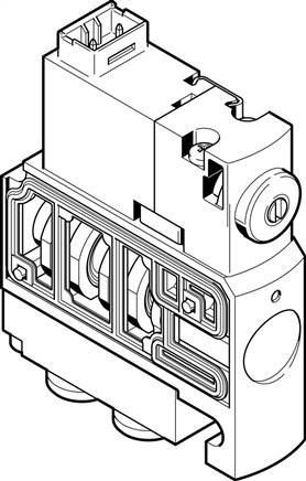 FESTO CPVSC1-M1H-N-T-Q4O (547285) Magnetventil