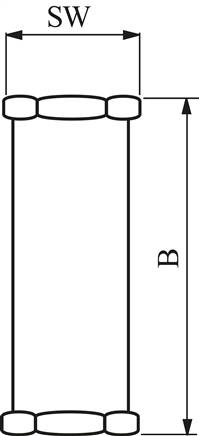 Schlauchbruchsicherung G 3/8" (Innengewinde)