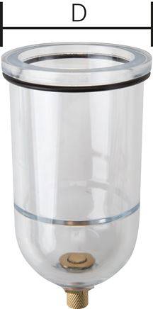 Kunststoffbehälter f. Feinfilter, Standard 1