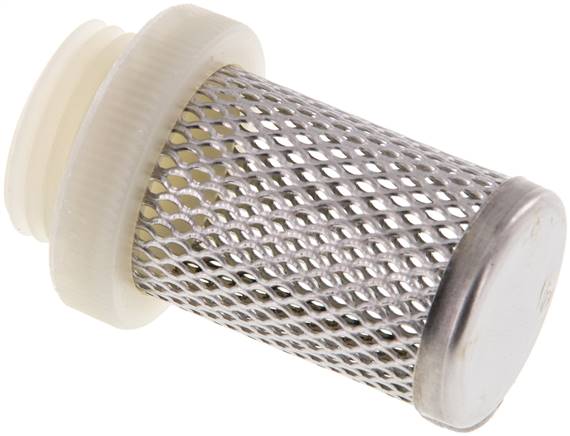 Saugkorb für Rückschlagventil G 1/2", 1.4301 / Nylon