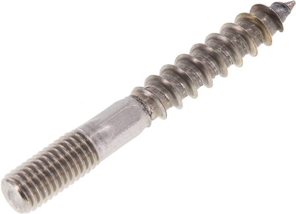 Stockschraube M 10x80, Edelstahl A2