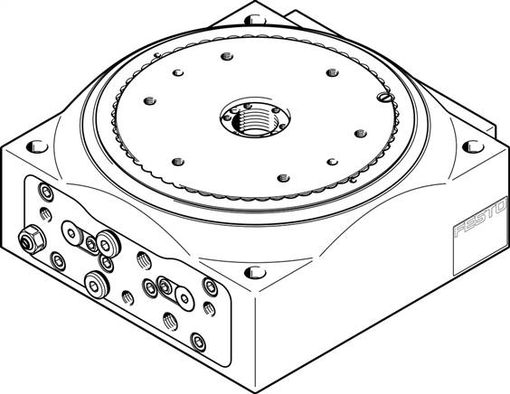 FESTO DHTG-140-6-A (548089) Rundschalttisch
