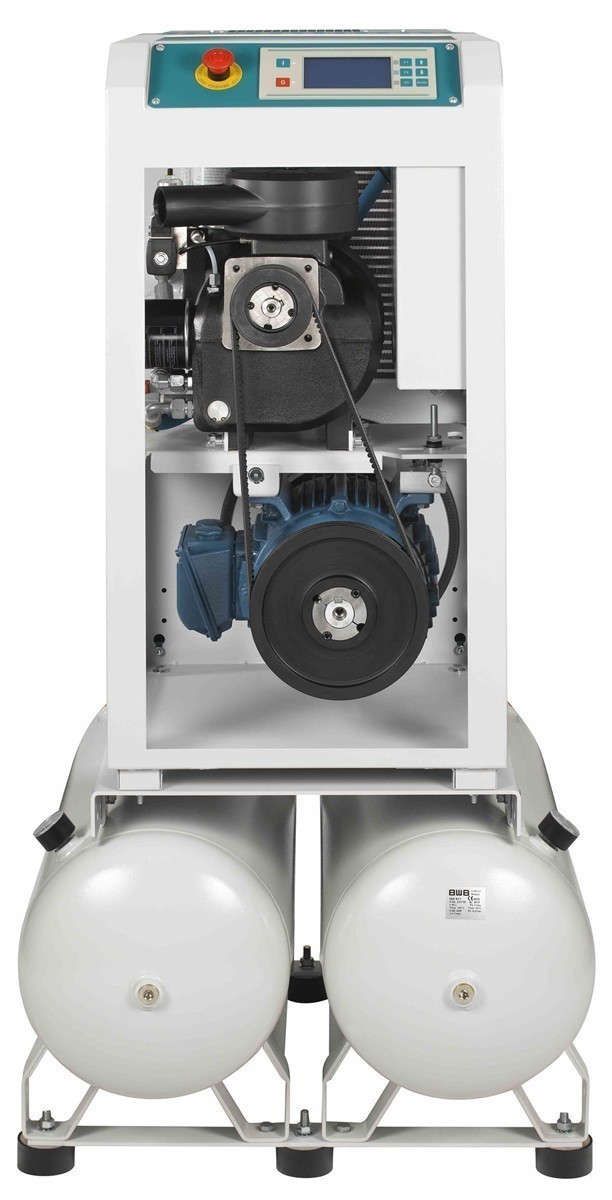 Compressore RENNER RSDK-PRO 4,0 su serbatoio 2x90L con essiccatore di refrigerante - Compressore a vite