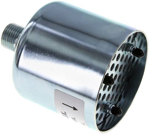 Hochleistungs-Schalldämpfer G 1/2" (PN 6 bar)