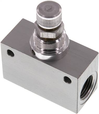 Block-Drosselrückschlagventil, G 1/2", Standard