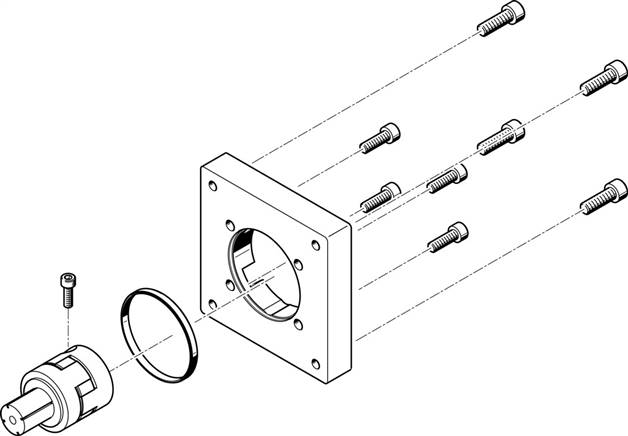 FESTO EAMM-A-K48-87A (560684) Axialbausatz