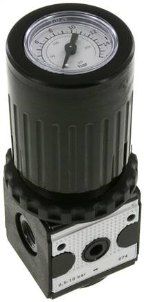 MULTIFIX Manometerregler, G 1/4", 0,5 - 10bar, Multifix 1