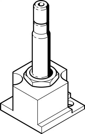 FESTO CPM-1/4-FH (5673) Magnetplatte