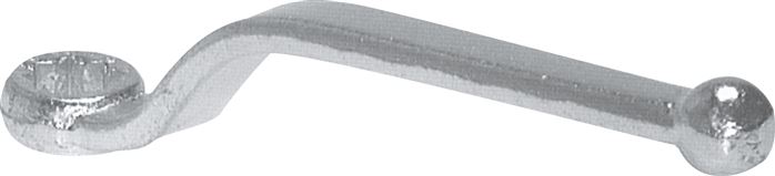 Gerader Griff Aluminium SW 12