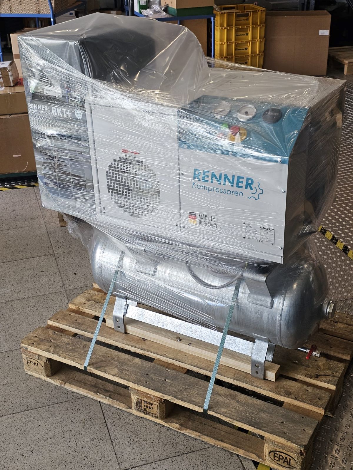 B-WARE RENNER-Kompressor RSDK-B 4,0 mit 90 L. Behälter u. Trockner