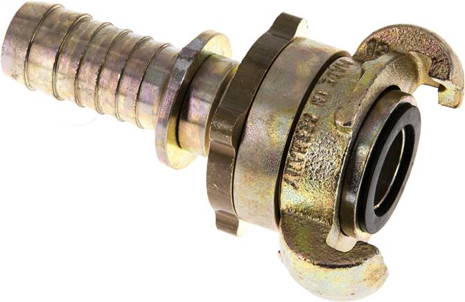 Sicherheits-Kompressorkuppl. 19 (3/4") mm Schlauch, S-Bund