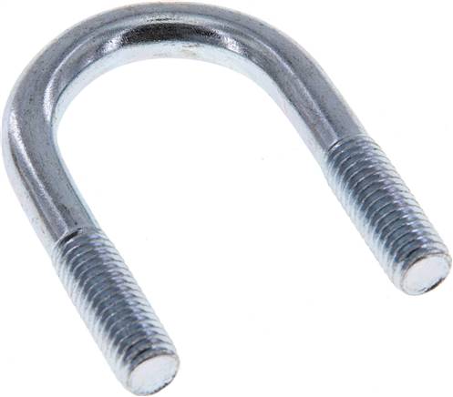 Rundstahlbügel, M 8, 26,9mm, Stahl verzinkt