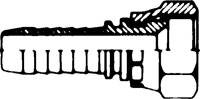 Pressanschluss ORFS (45°), UN 11/16"-16, DN 10