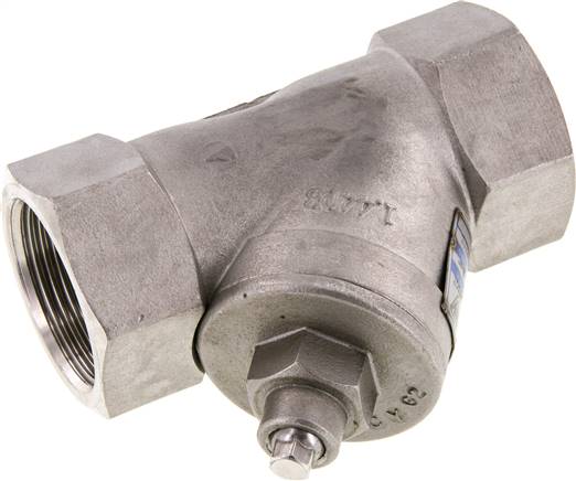 Edelstahl-Schmutzfänger G 1-1/4", PN 40, Maschenweite 0.25 mm