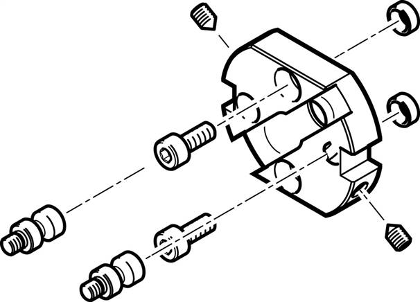 FESTO HAPG-SD2-2 (184478) Adapterbausatz