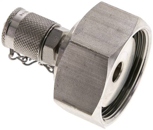 Messanschluss M16x2, 35 L-Dichtkegel, 1.4571