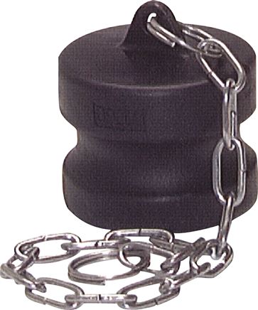 Kamlock-Verschlussstecker (DP) 1-1/4", Polypropylen