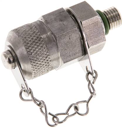 Messanschluss M16x2 - M 8x1 (AG), 1.4571