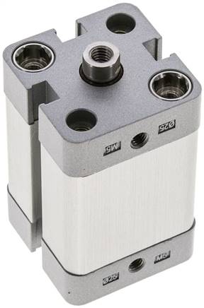 ISO 21287-Zylinder, doppeltw., Kolben 25mm, Hub 25mm, Kolbenstange mit IG