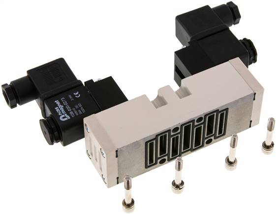 ISO-Ventil (Größe 1), 5/2-Wege, Impulsventil, 24 V=