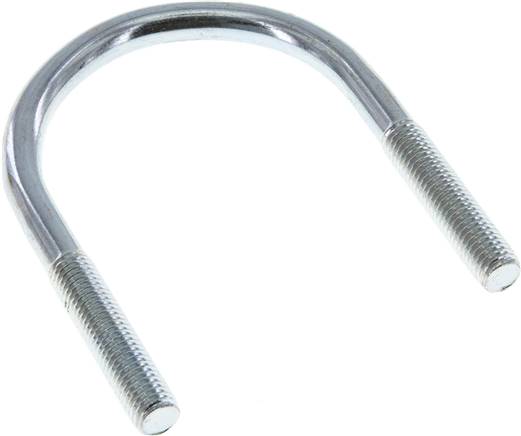 Rundstahlbügel, M 12, 76,1mm, Stahl verzinkt