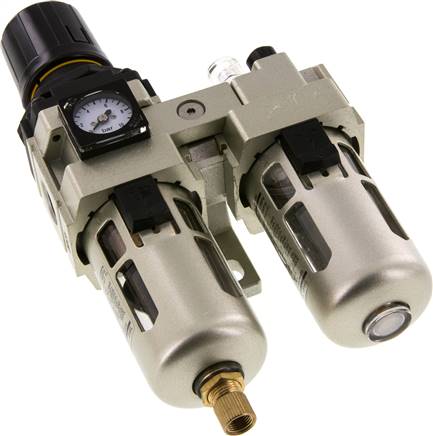 Eco-Line Wartungseinheit, G 3/8", halbautomatischer Ablass